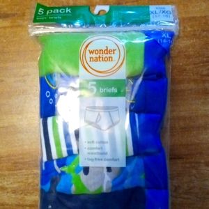 Wonder Nation Boys Briefs XL 14-16
